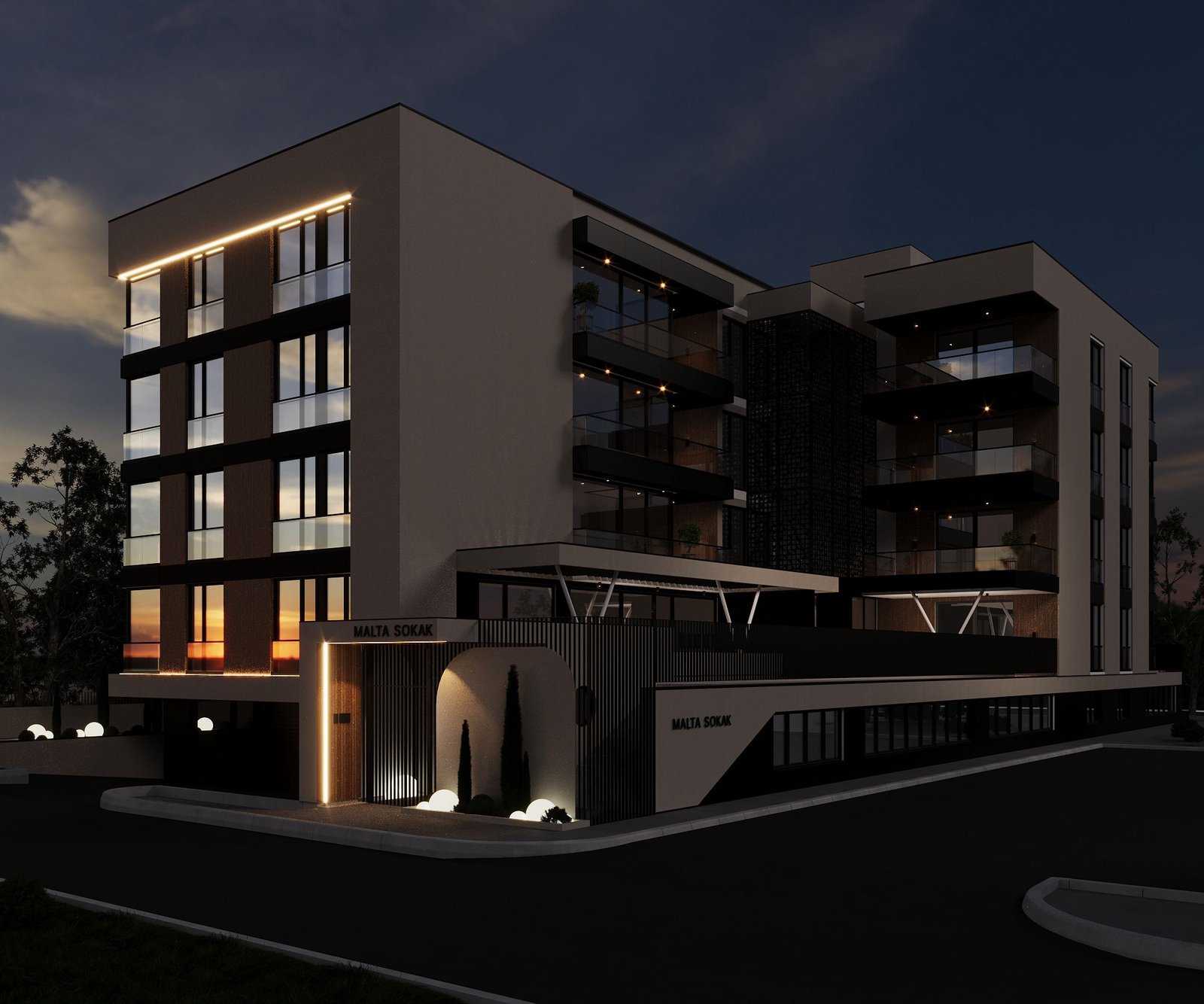 Malta Sokak eksterijer - green building koncept u Sarajevu